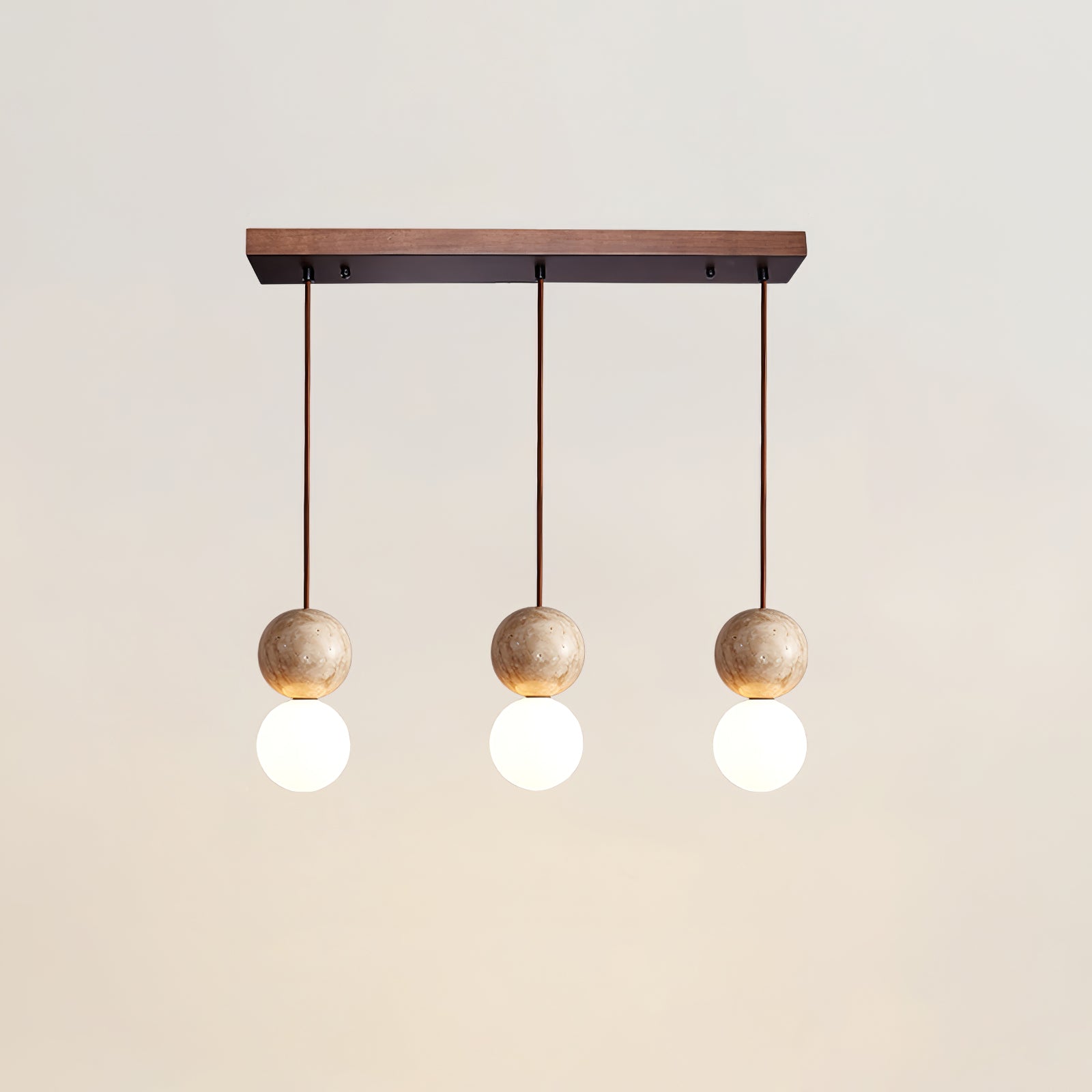 Camille Travertine Pendant Light - DEPRIMO