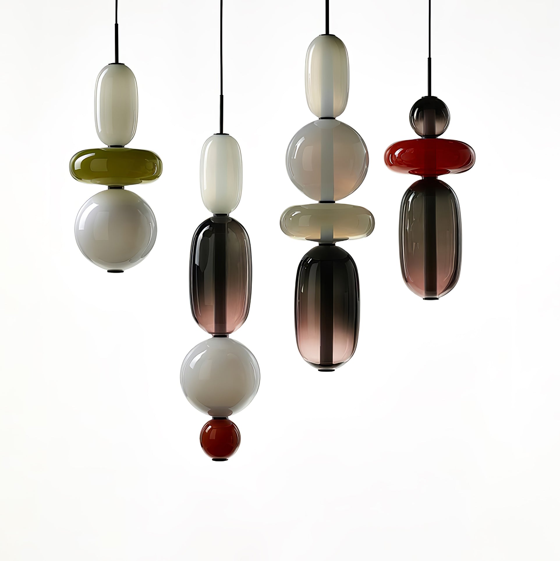 Комбінований підвісний світильник Candied Glass