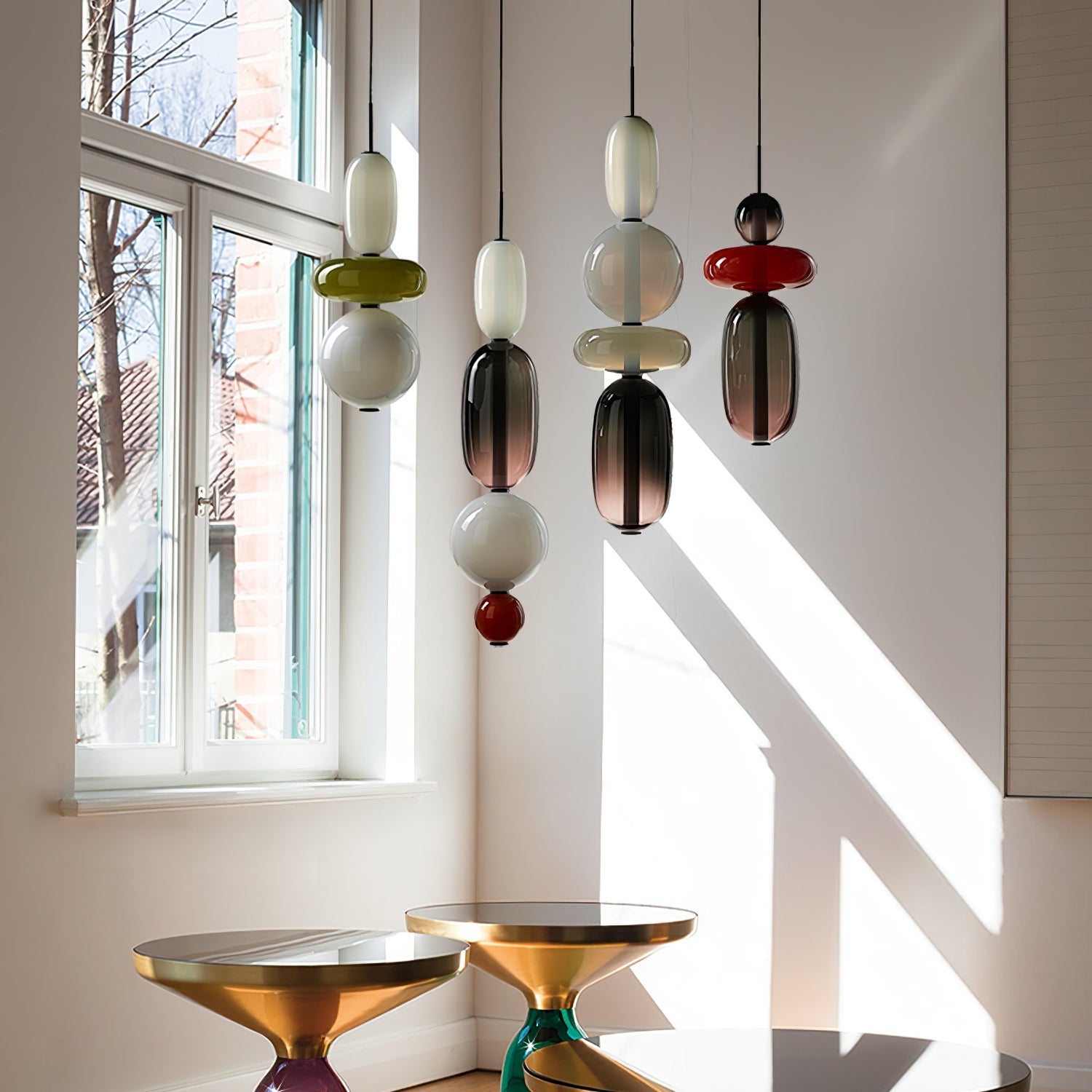 Комбінований підвісний світильник Candied Glass