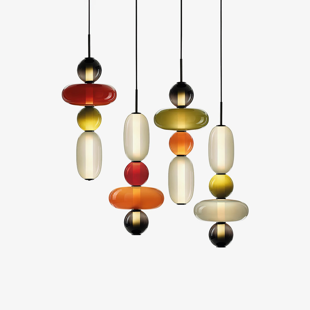 Комбінований підвісний світильник Candied Glass