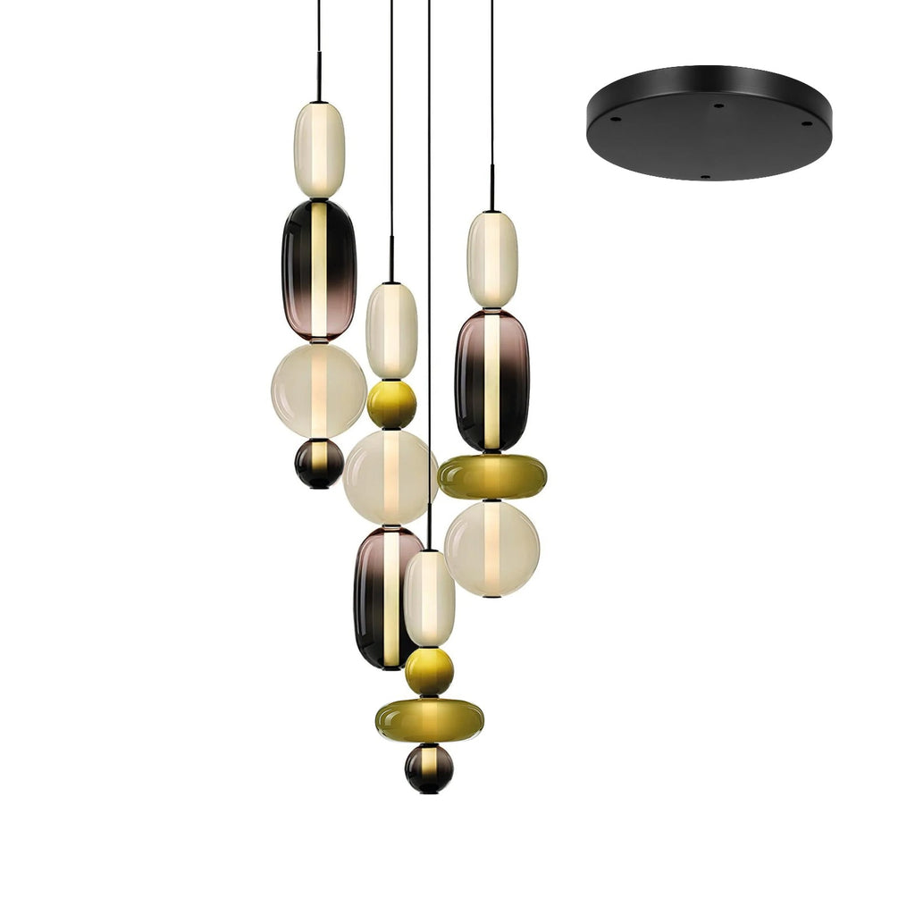 Candied Glass Combo Pendant Light - DEPRIMO