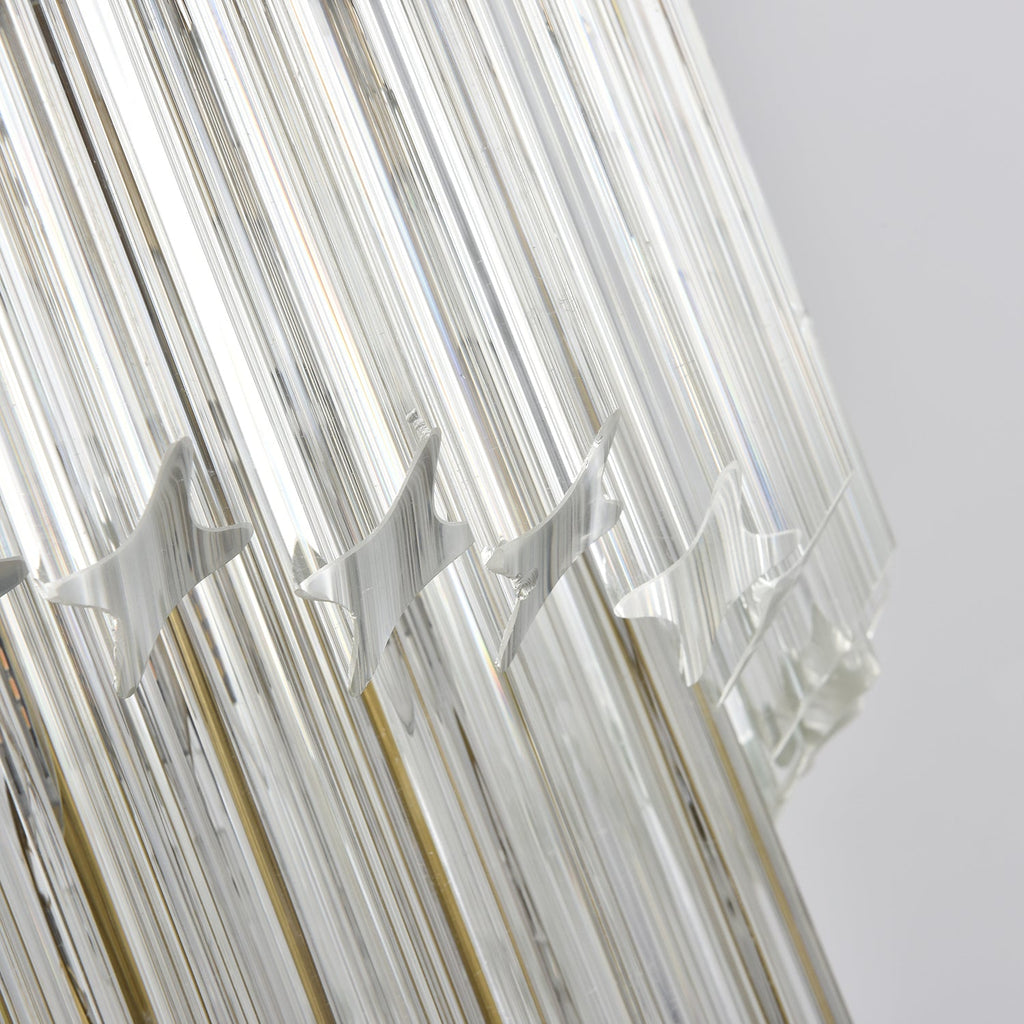 Люстра Cascada Spiral Clear