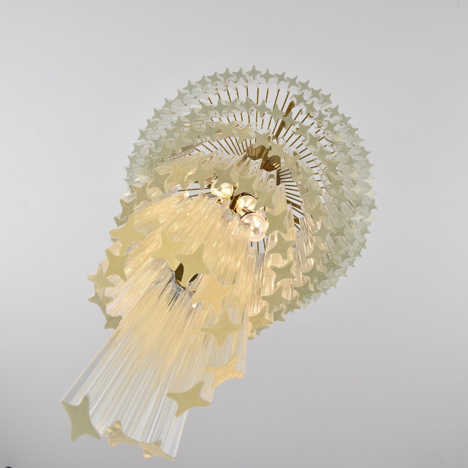 Люстра Cascada Spiral Clear
