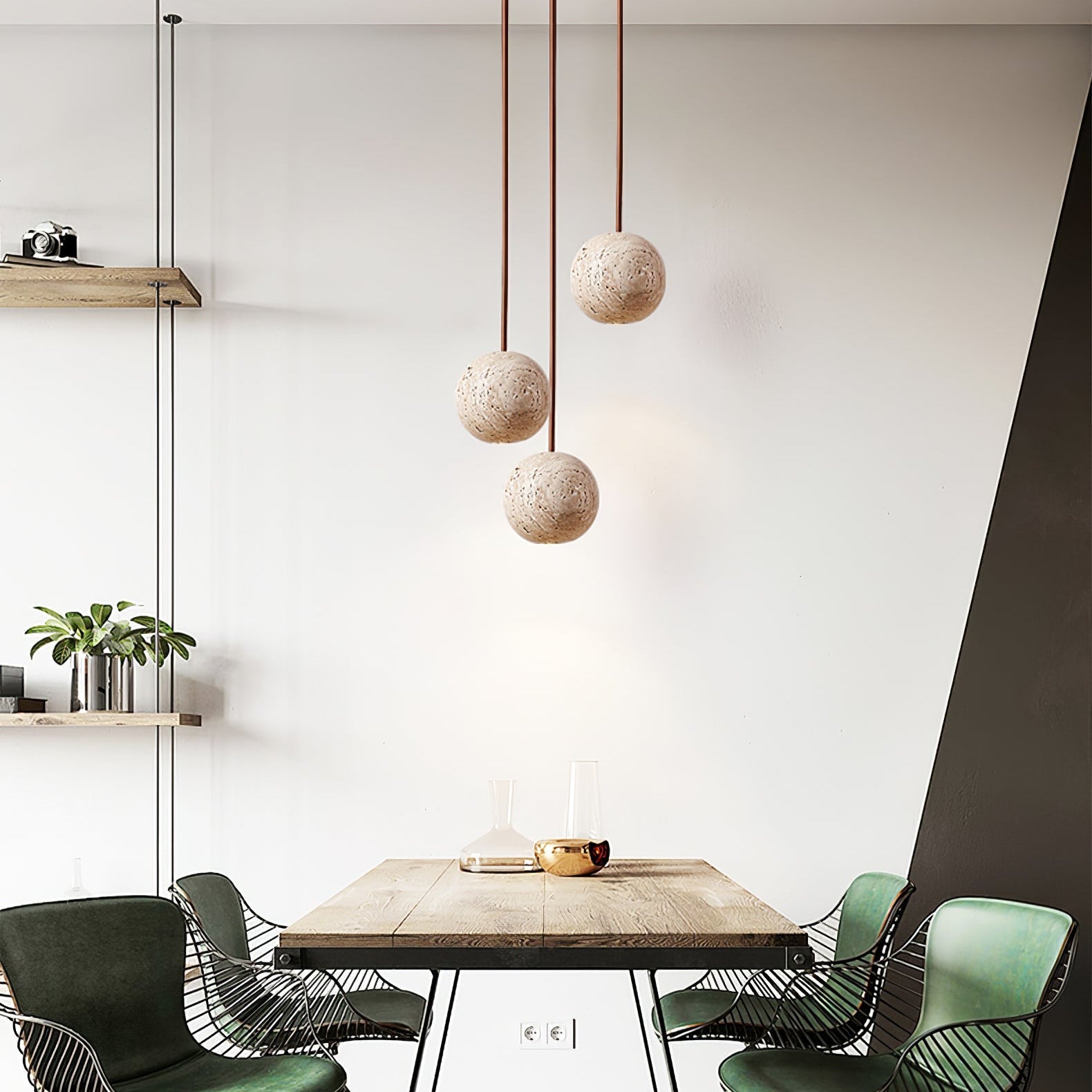 Подвесной светильник Cassia Travertine