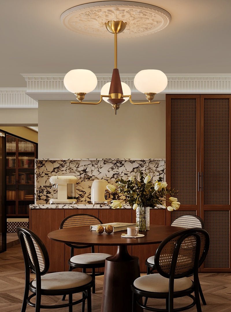 Люстра Celeste Sphere Walnut