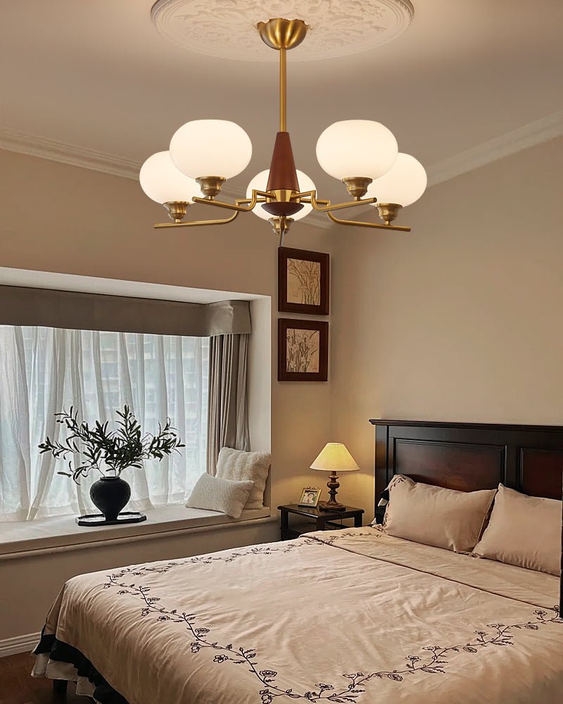 Люстра Celeste Sphere Walnut