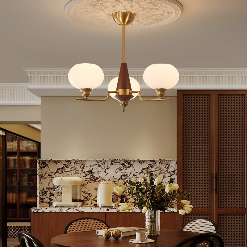 Люстра Celeste Sphere Walnut