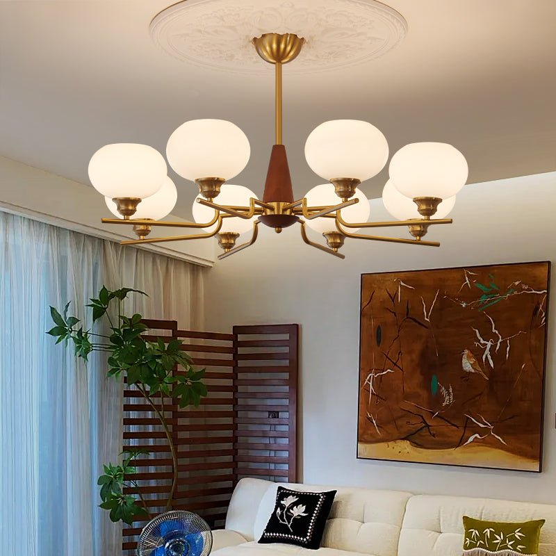 Люстра Celeste Sphere Walnut