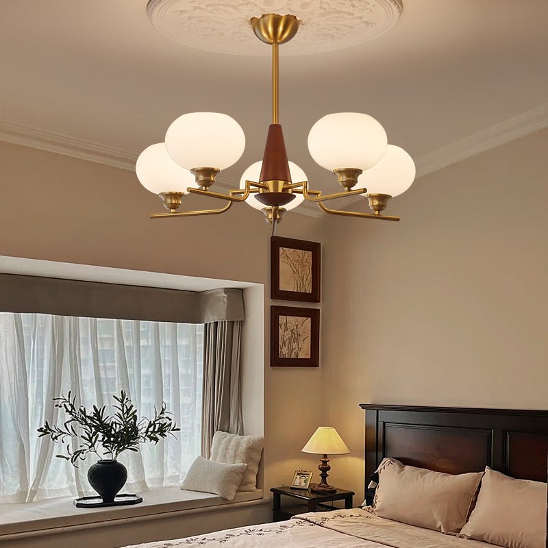Люстра Celeste Sphere Walnut