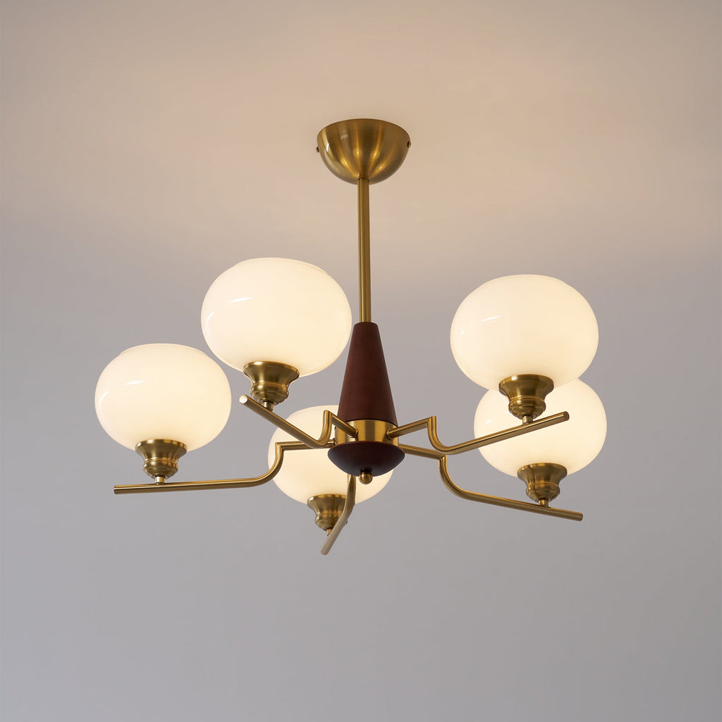 Люстра Celeste Sphere Walnut