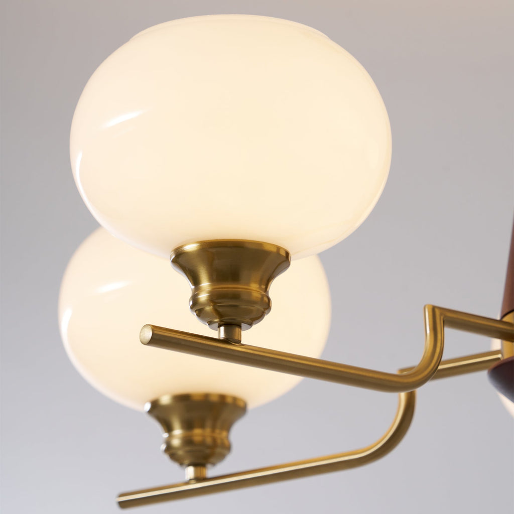 Люстра Celeste Sphere Walnut