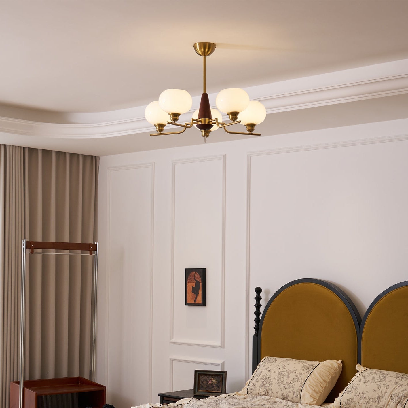 Люстра Celeste Sphere Walnut