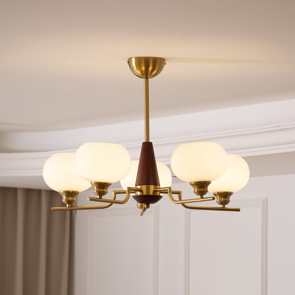 Люстра Celeste Sphere Walnut