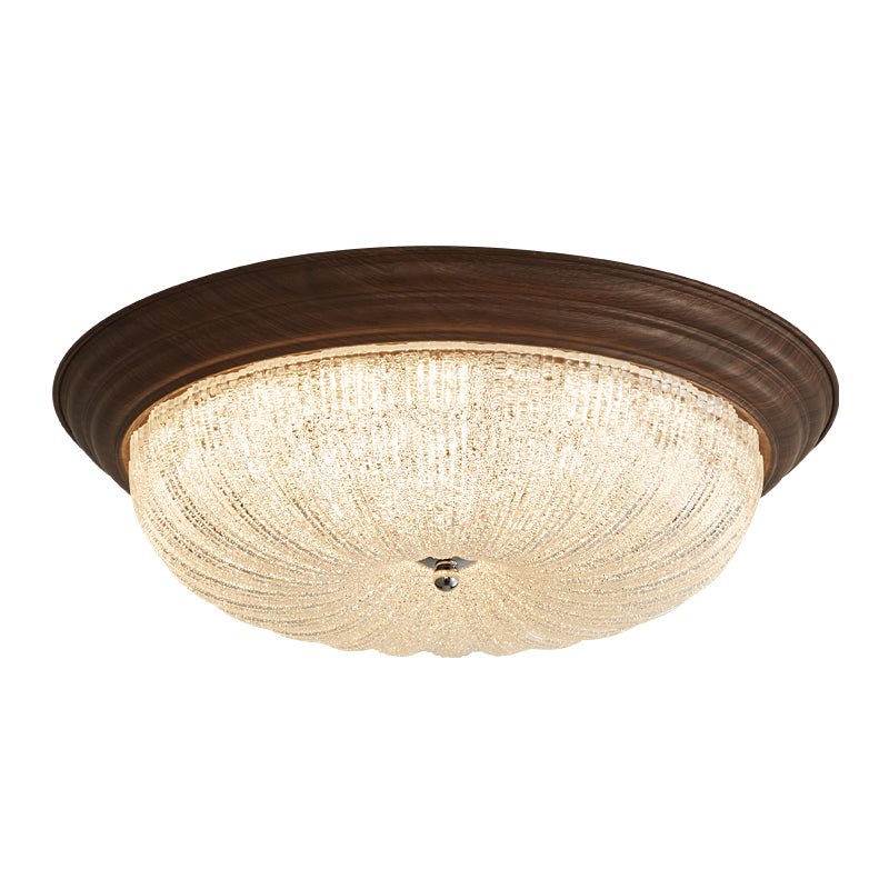Celestia Walnut Ceiling Light - Vakkerlight
