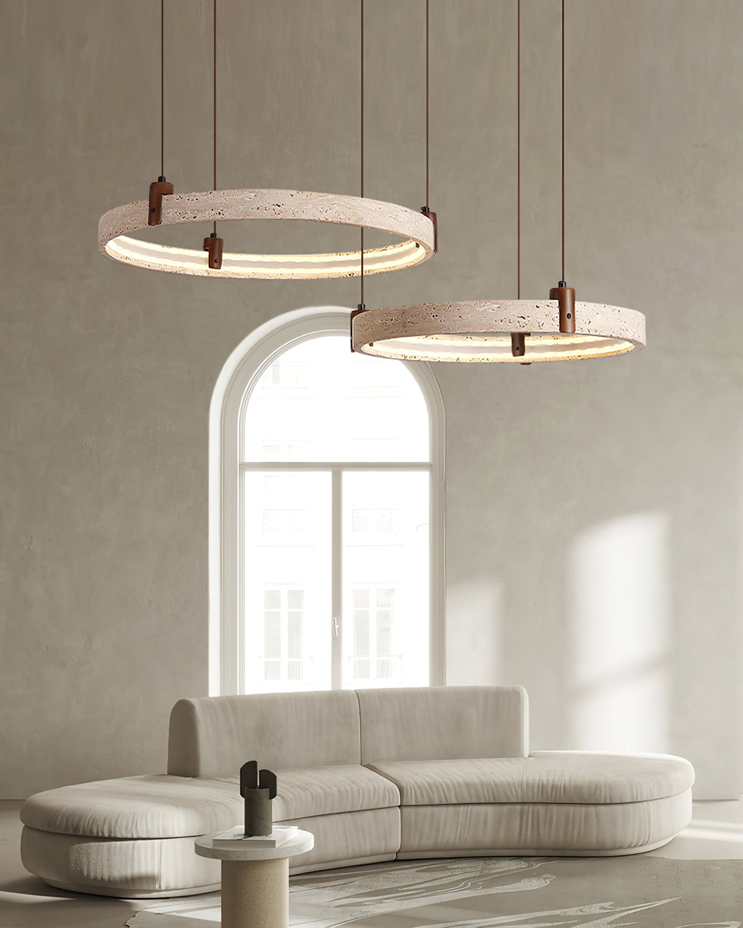 Люстра Celestial Orbit Travertine