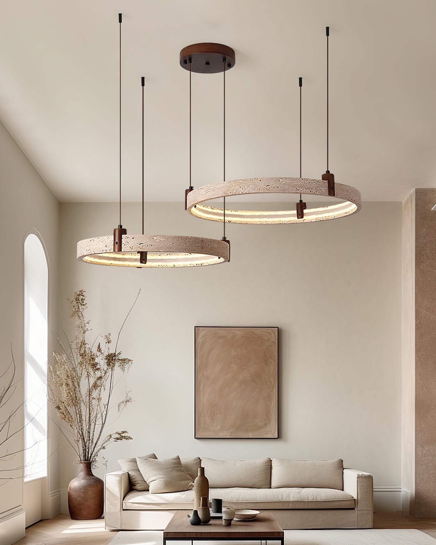 Люстра Celestial Orbit Travertine