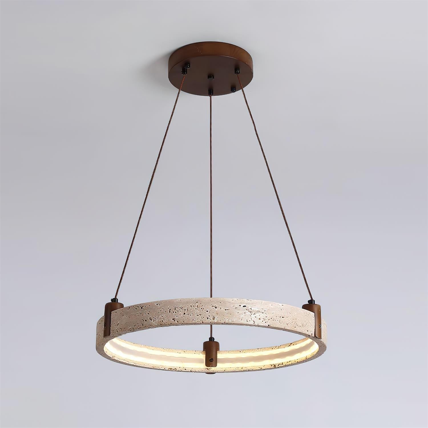 Celestial Orbit Travertine Chandelier - DEPRIMO