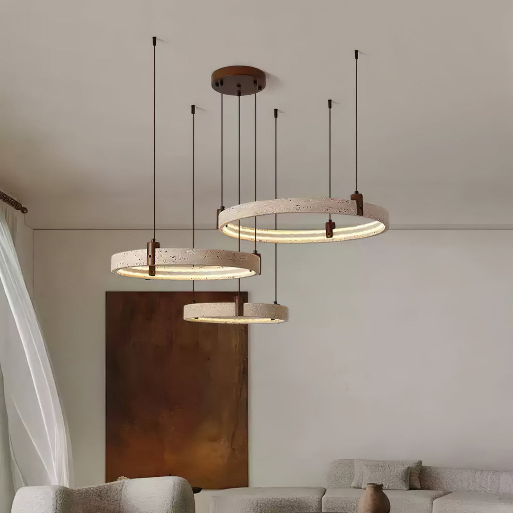 Люстра Celestial Orbit Travertine