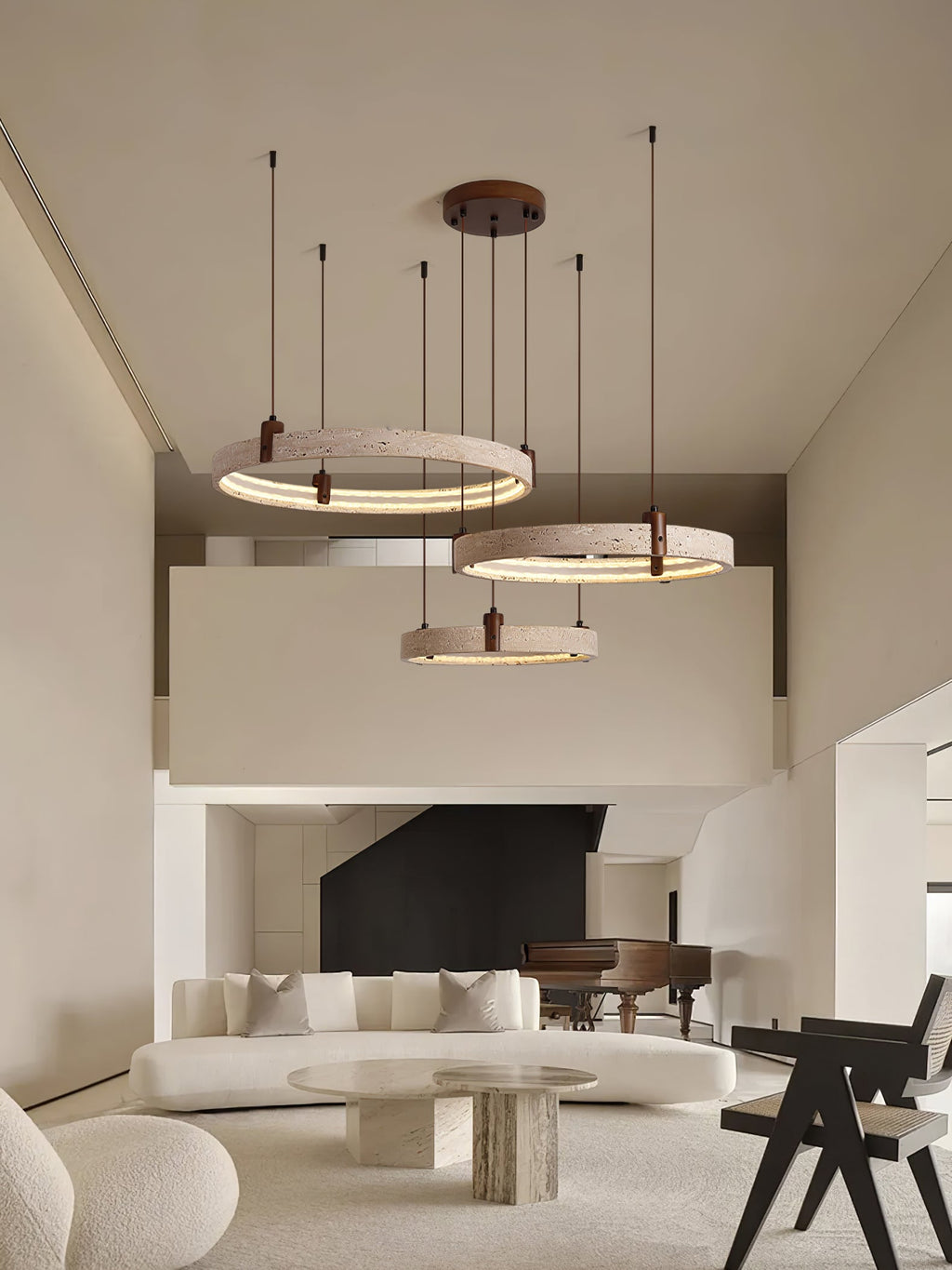 Люстра Celestial Orbit Travertine