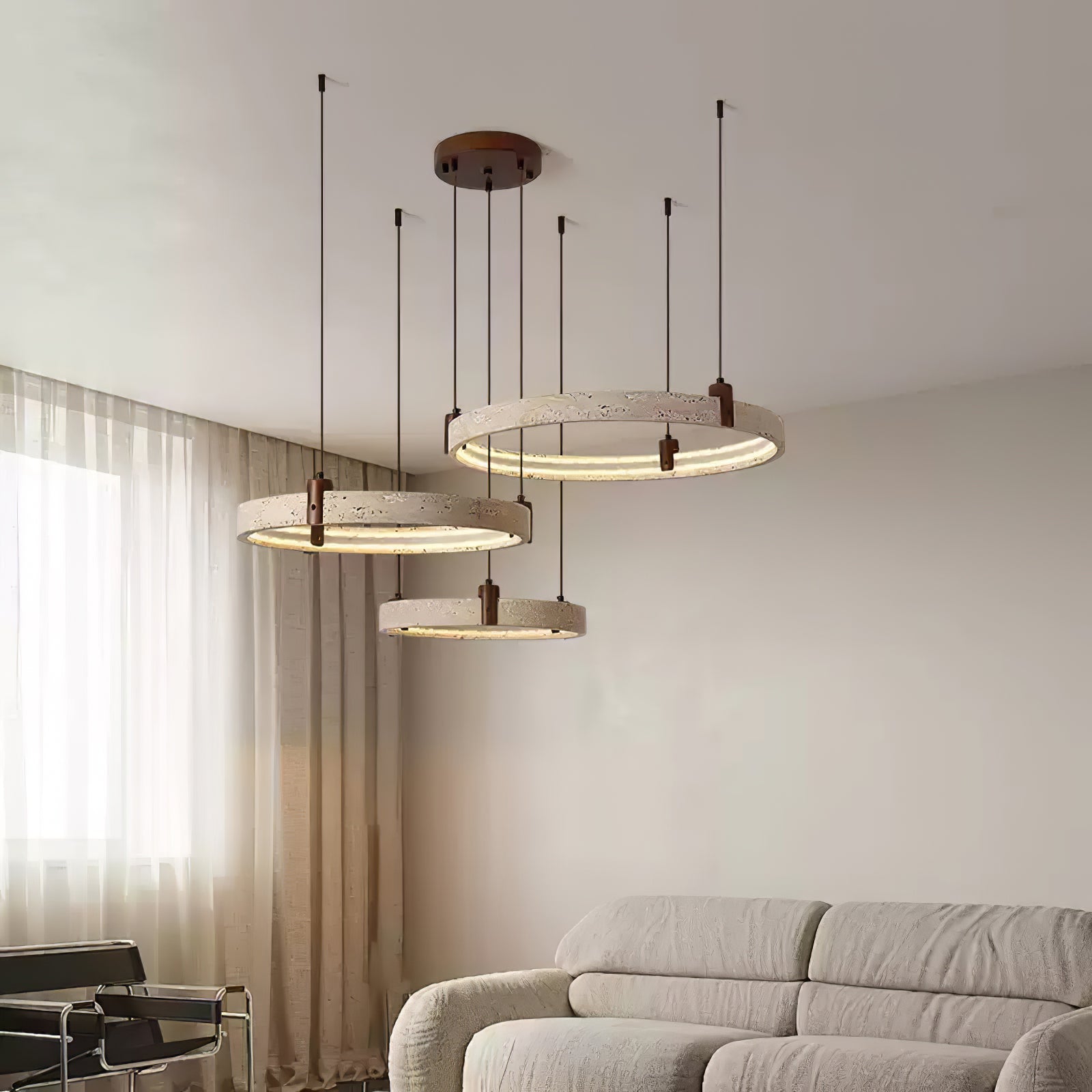 Люстра Celestial Orbit Travertine