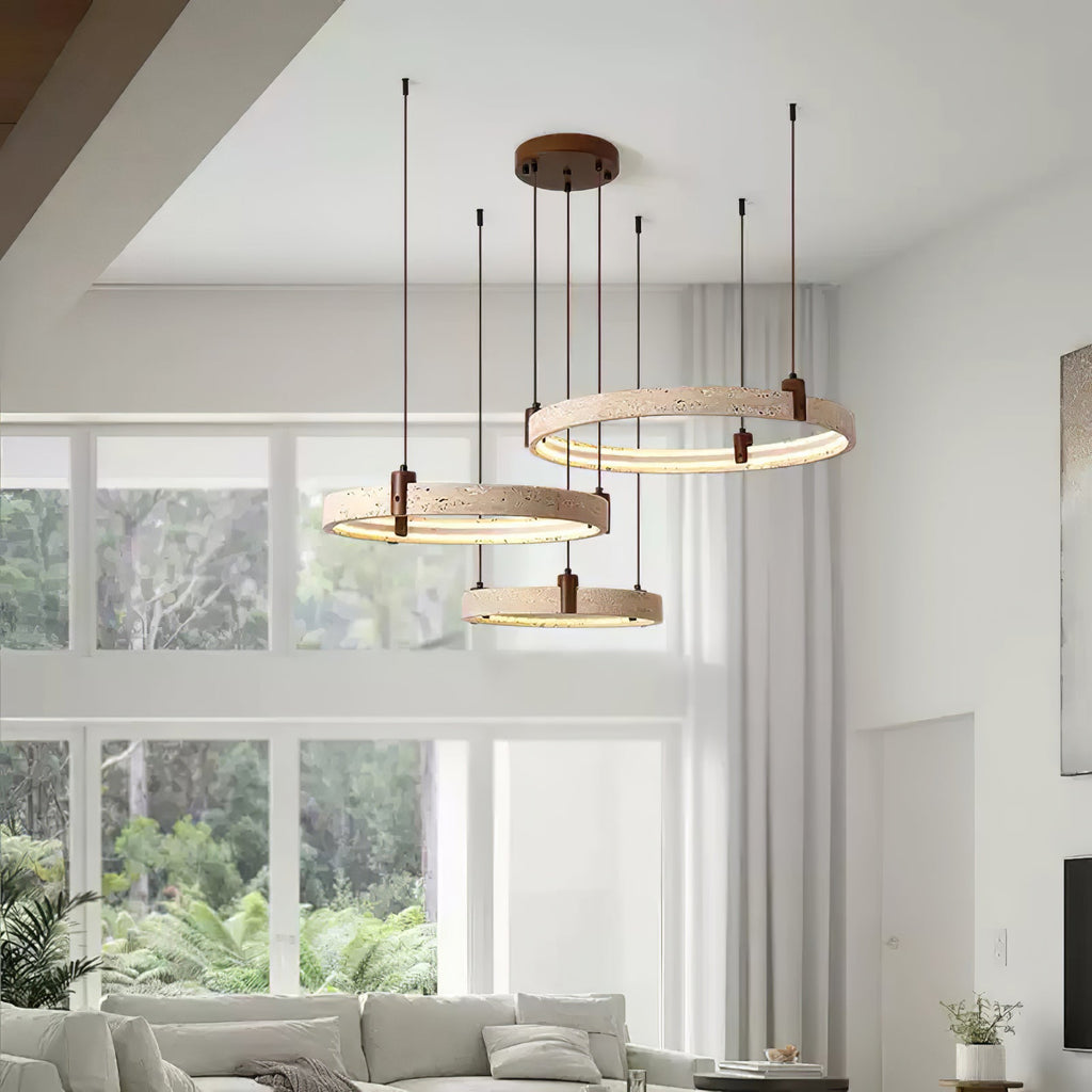 Люстра Celestial Orbit Travertine