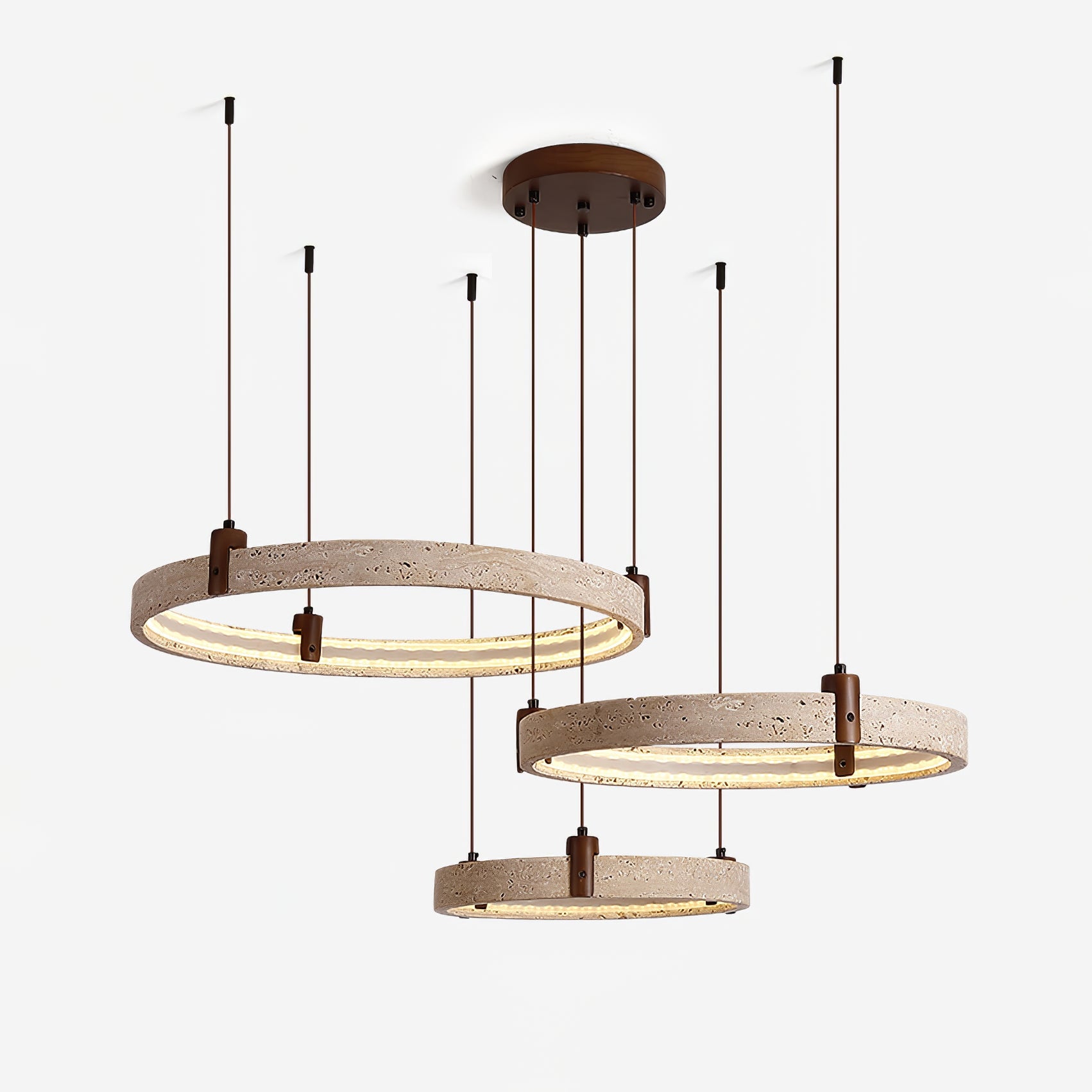 Люстра Celestial Orbit Travertine