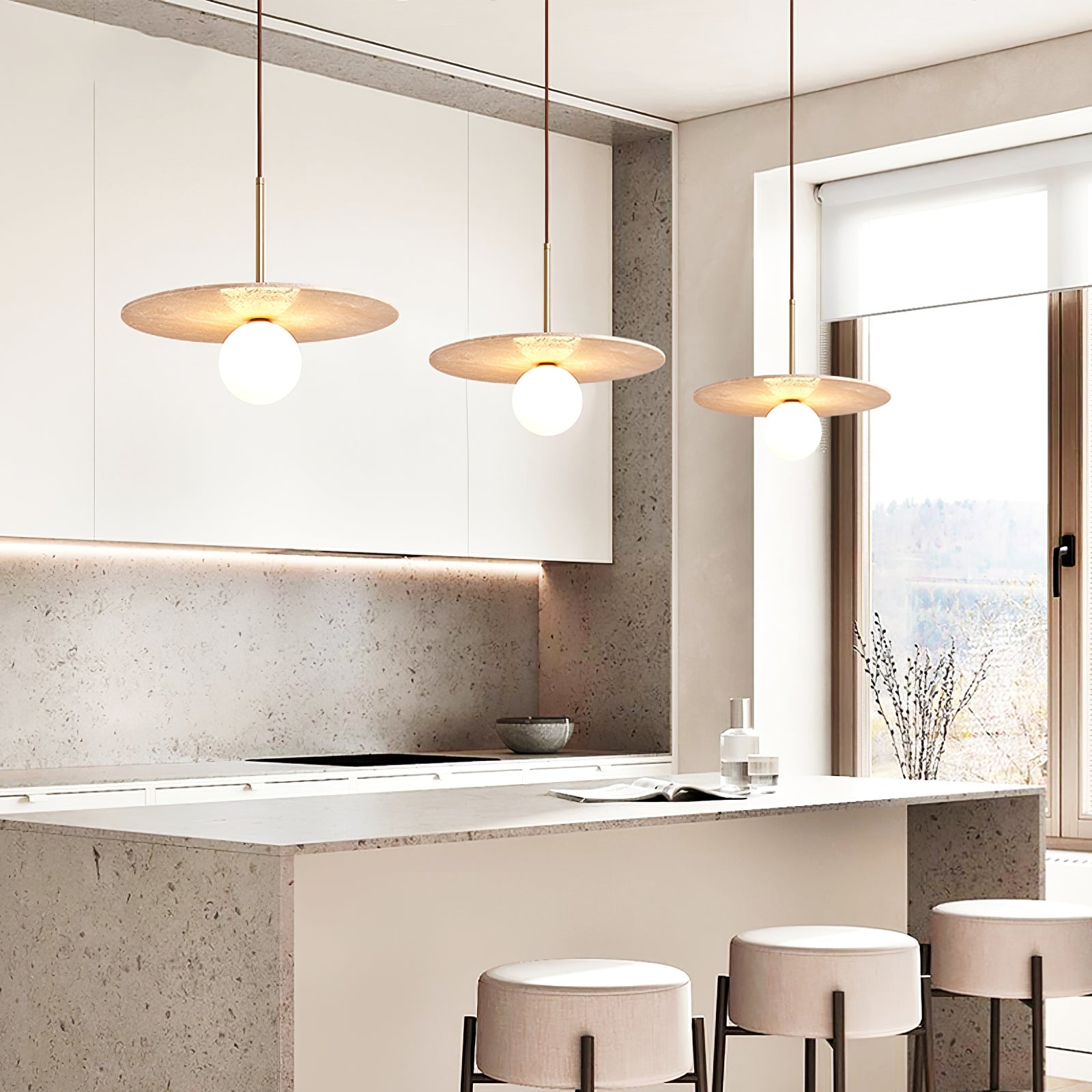Подвесной светильник Celestial Travertine