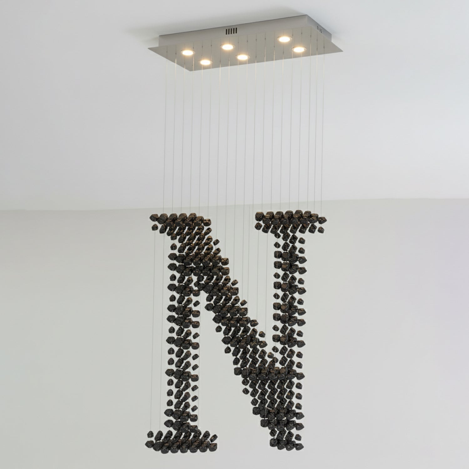 Charcoal Chandeliers N - Vakkerlight