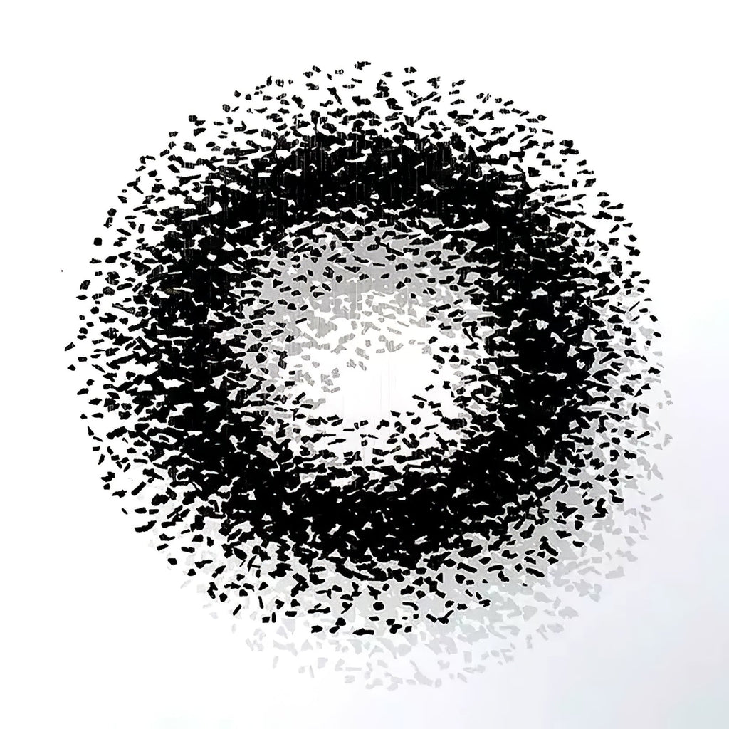 Світлодіодна люстра Charcoal Halo | Індивідуальний розмір та освітлення на замовлення для розкішних будинків та комерційних приміщень