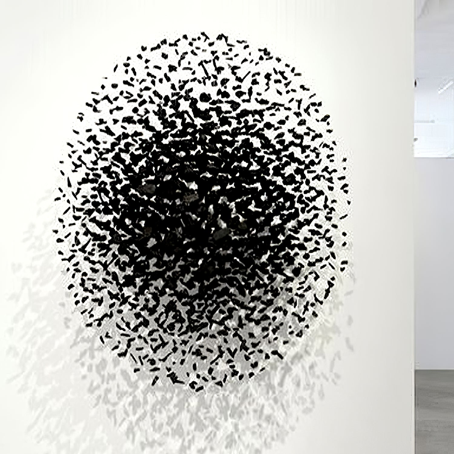 Світлодіодна люстра Charcoal Halo | Індивідуальний розмір та освітлення на замовлення для розкішних будинків та комерційних приміщень
