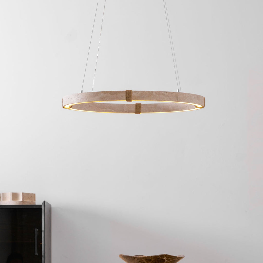 Подвесной светильник Circle Travertine
