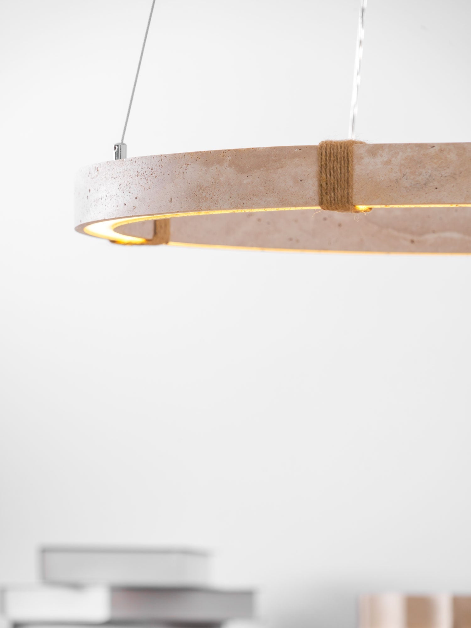 Подвесной светильник Circle Travertine