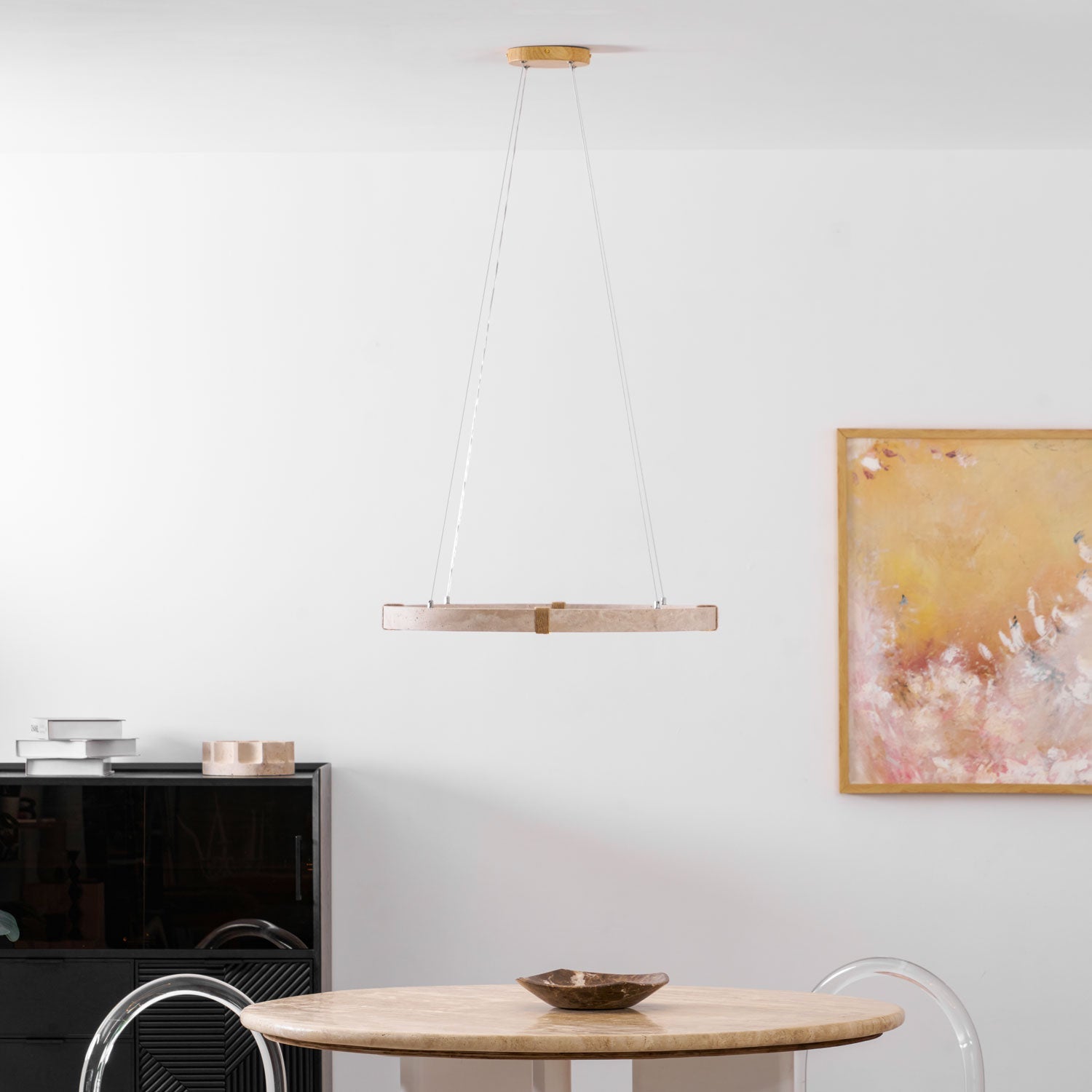 Подвесной светильник Circle Travertine