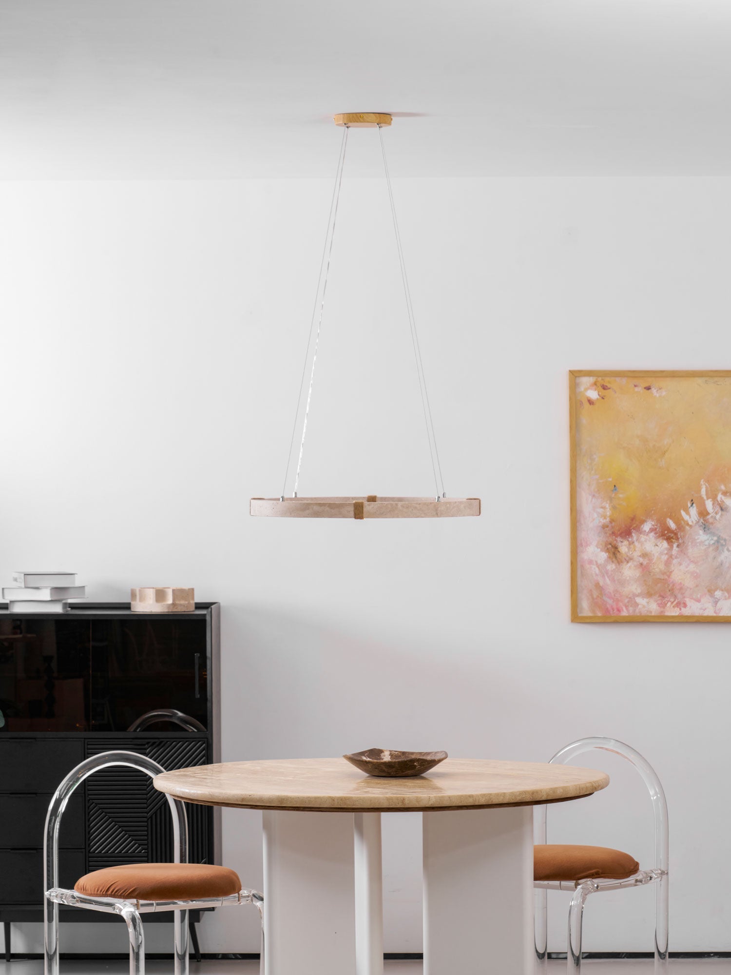 Подвесной светильник Circle Travertine