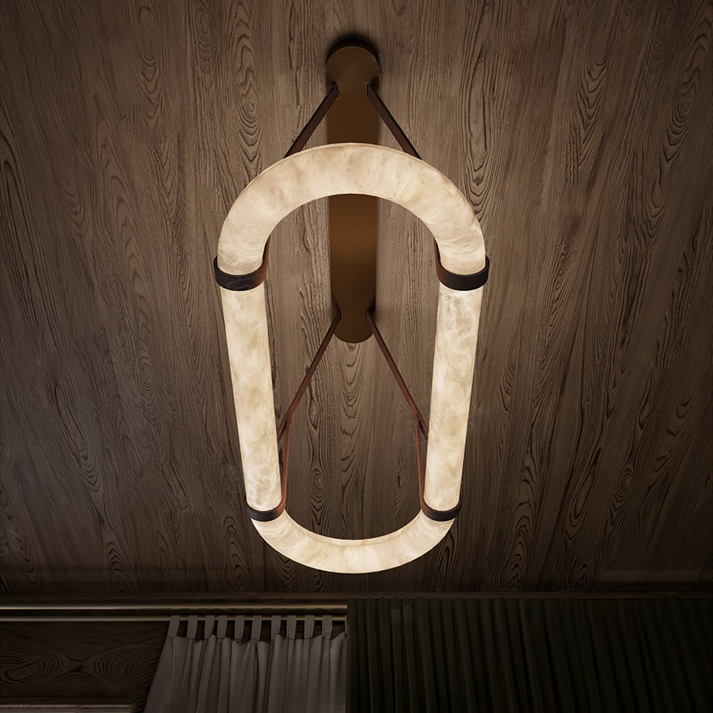 Кругла люстра Alabaster