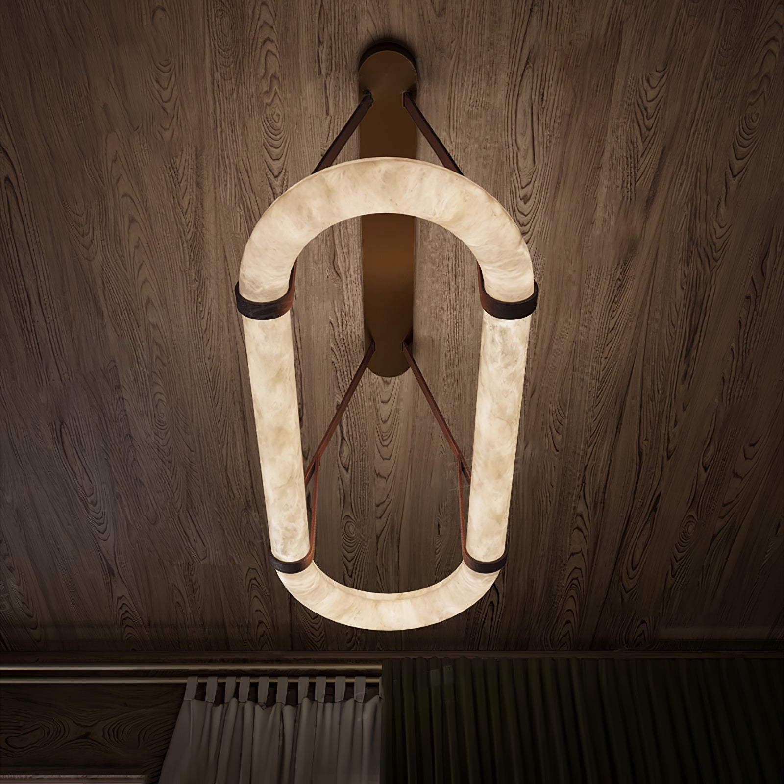 Кругла люстра Alabaster