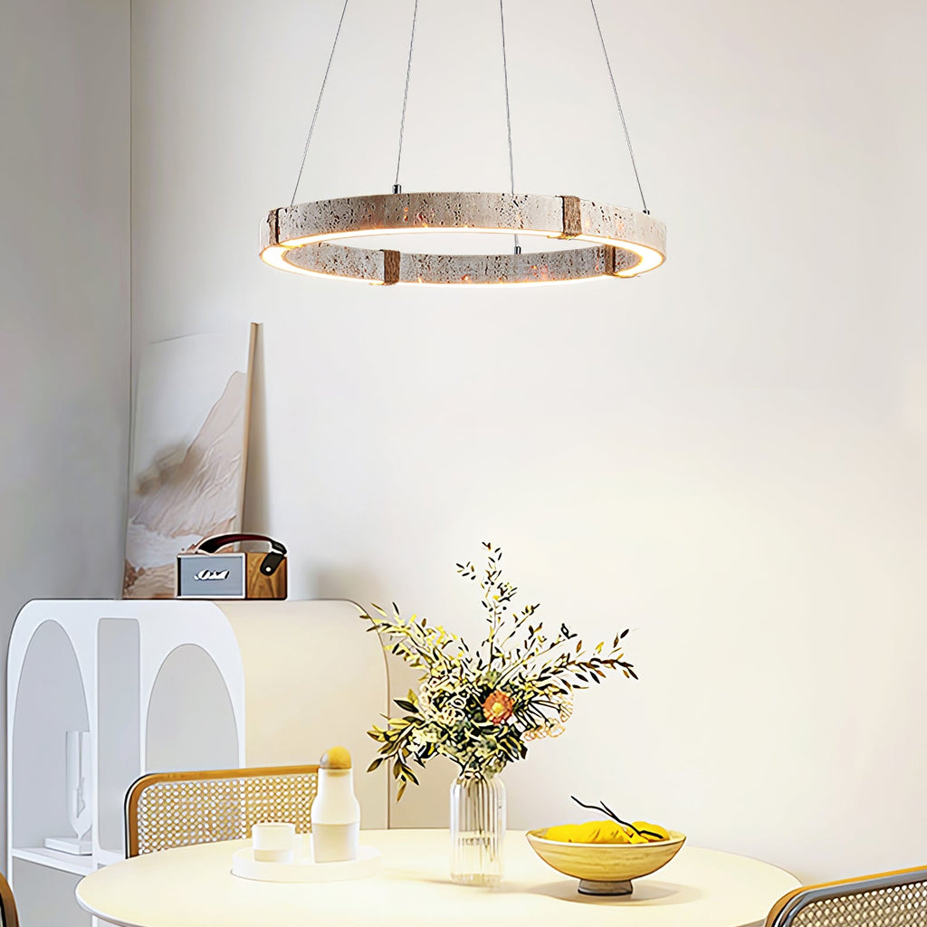 Подвесной светильник Circle Travertine