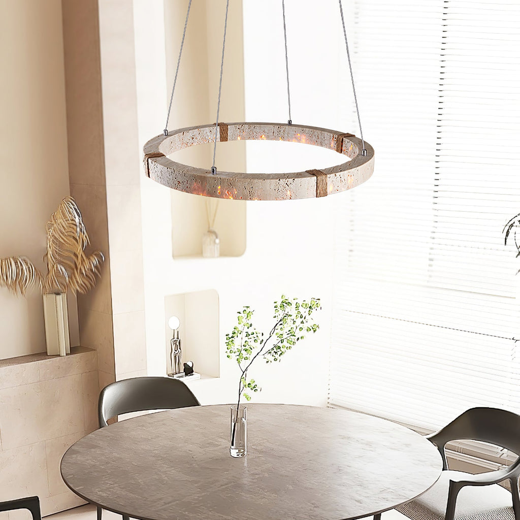 Подвесной светильник Circle Travertine
