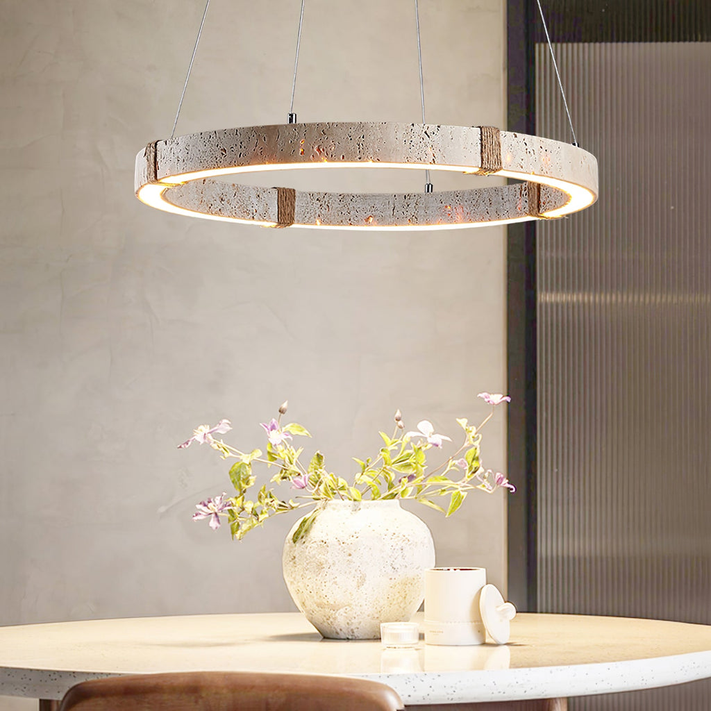 Подвесной светильник Circle Travertine