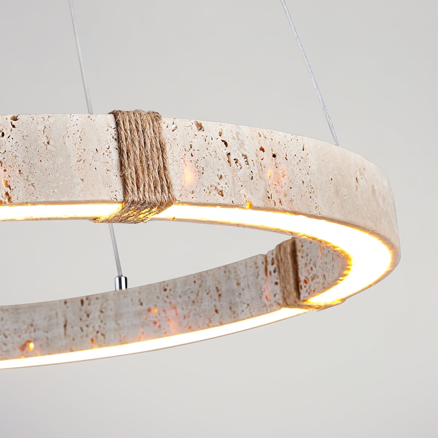 Подвесной светильник Circle Travertine