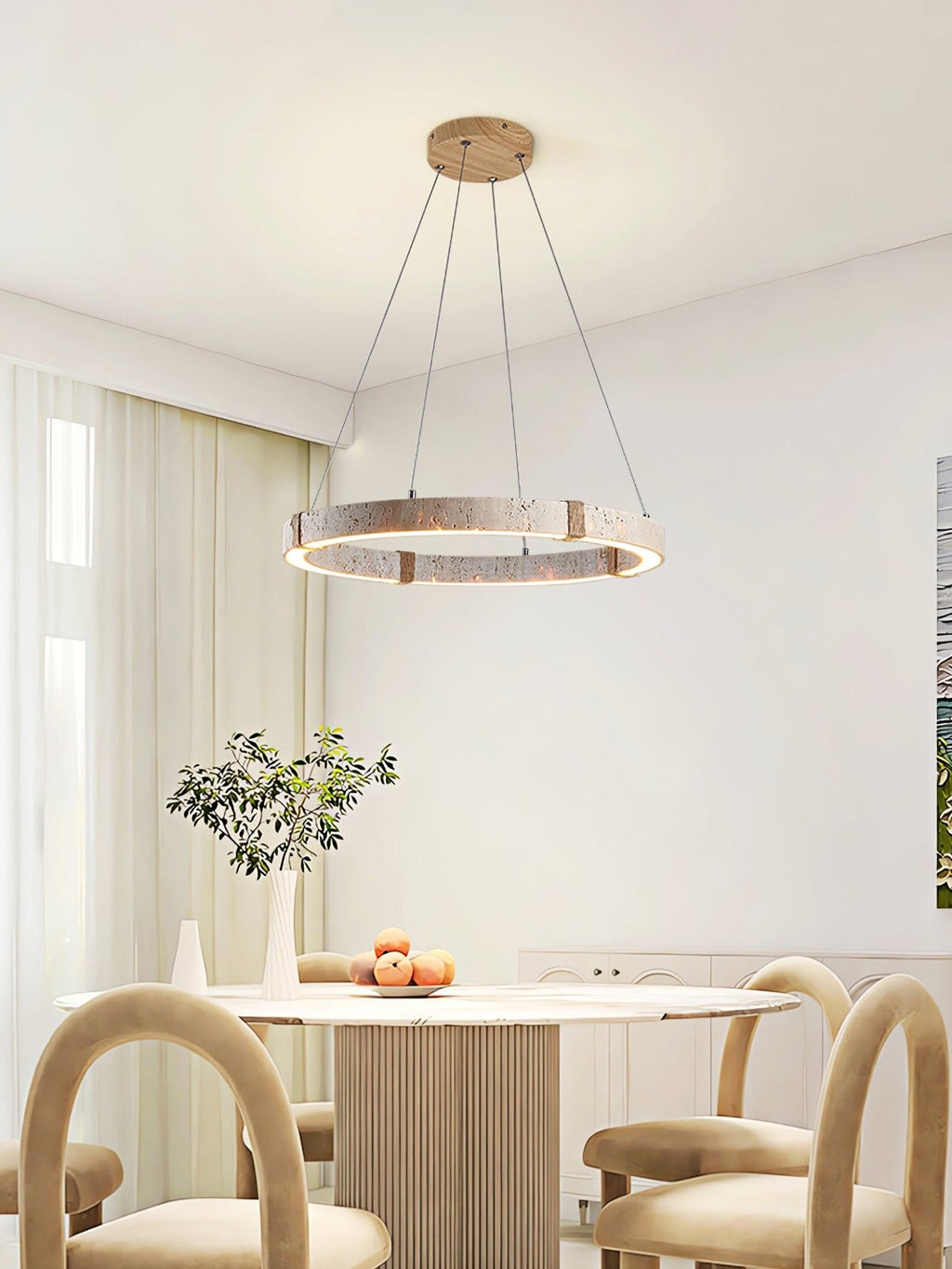 Подвесной светильник Circle Travertine