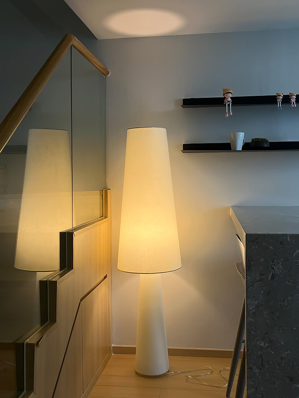 Торшер Column Fabric