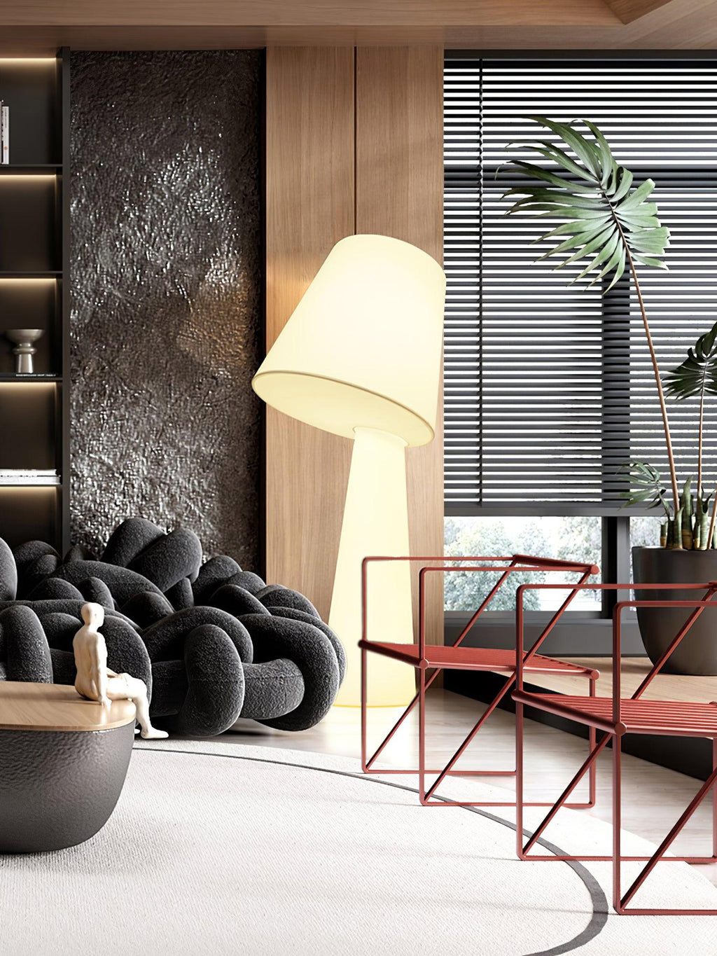 Торшер Column Fabric