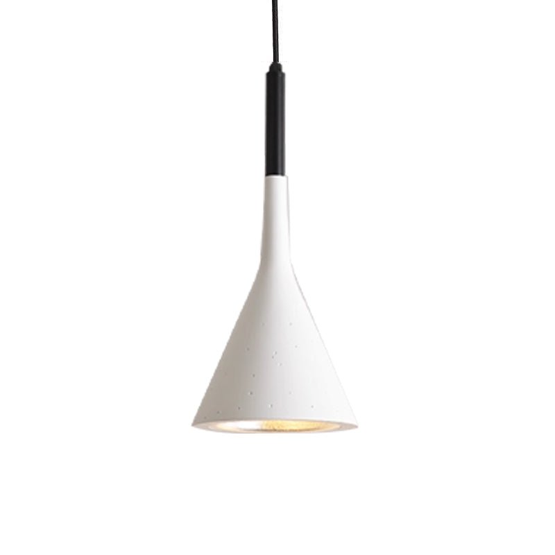 Conical Concrete Pendant Light - DEPRIMO