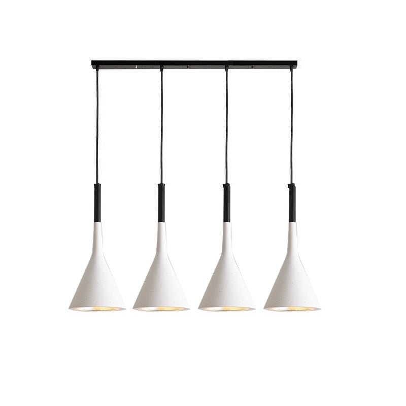 Conical Concrete Pendant Light - DEPRIMO