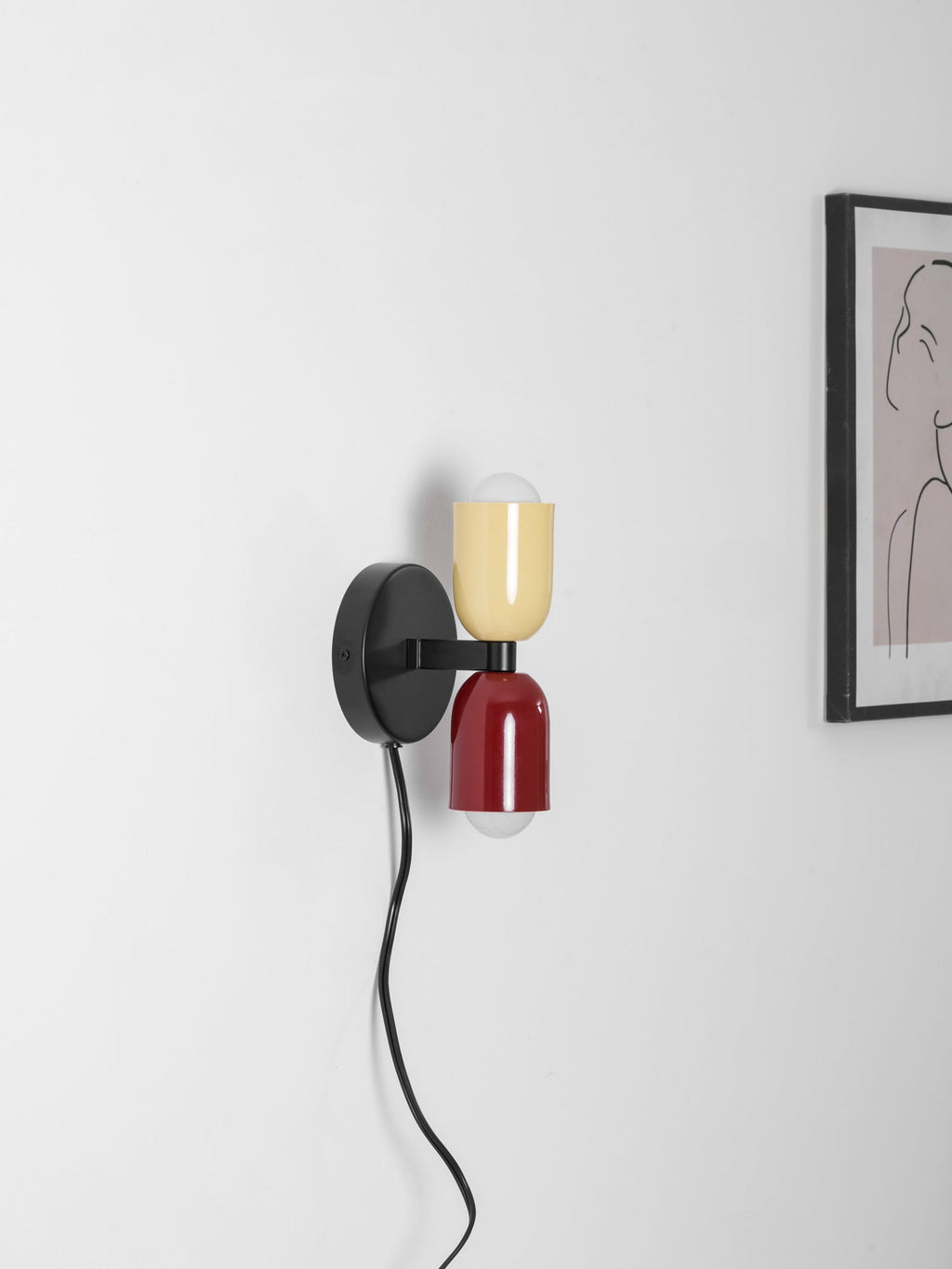 Настінний світильник Couleur Double Plug In