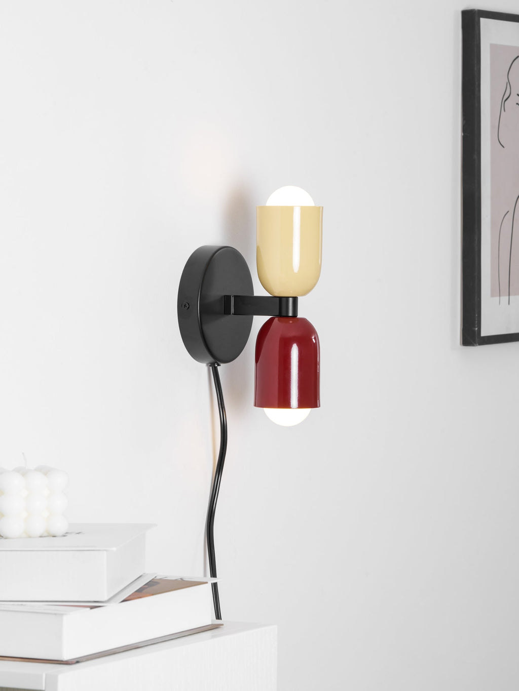 Настінний світильник Couleur Double Plug In
