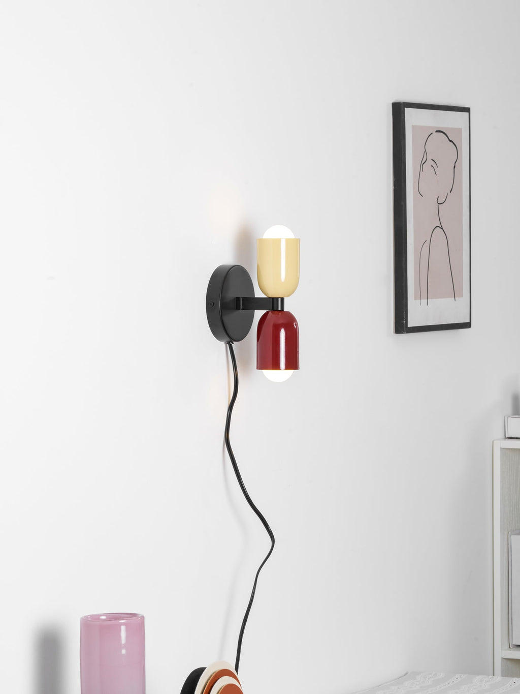 Настінний світильник Couleur Double Plug In