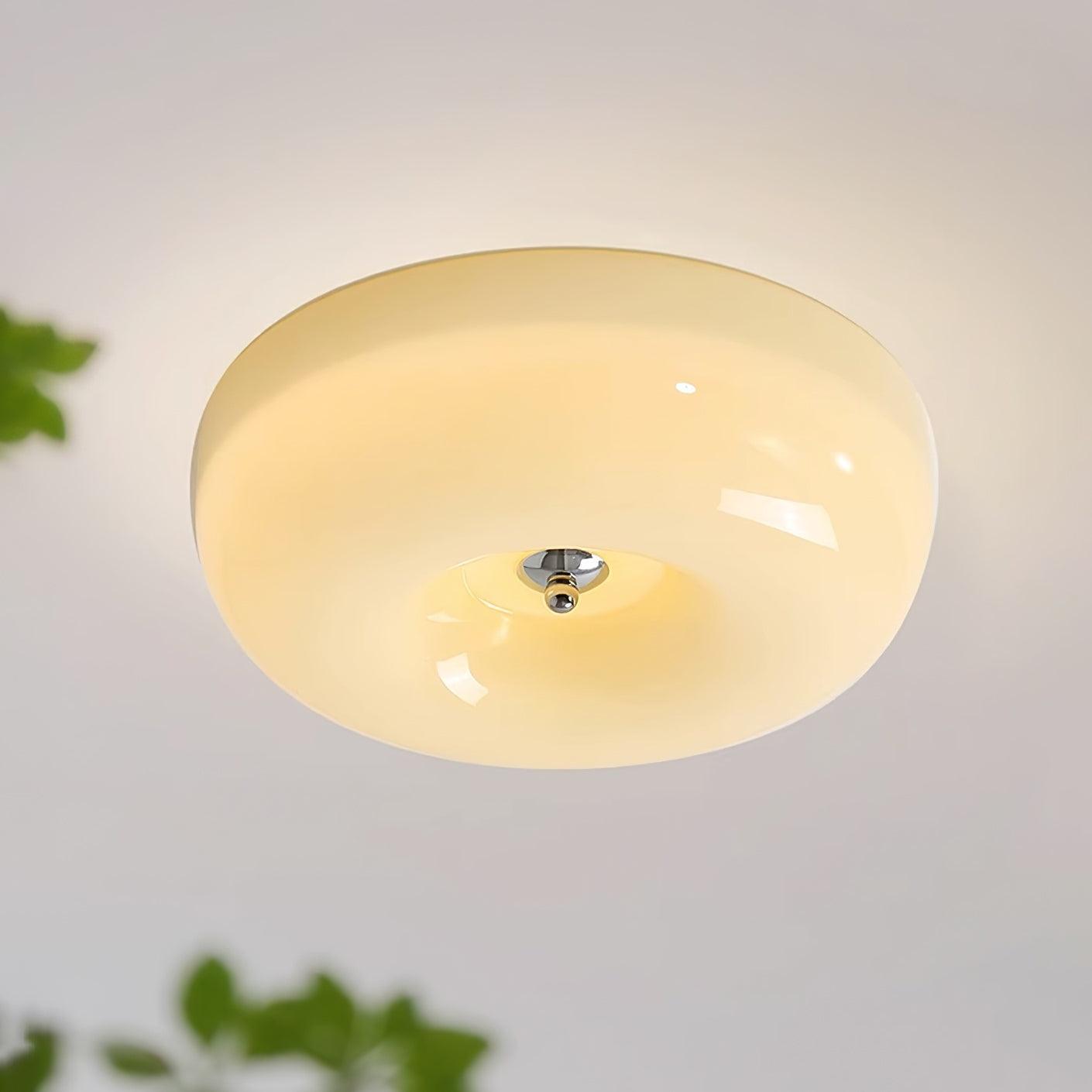 Swirl Glass Ceiling Lamp