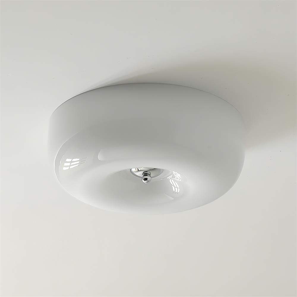 Cream Pudding Ceiling Lamp - DEPRIMO